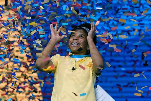 African American teenager makes history at US spelling bee