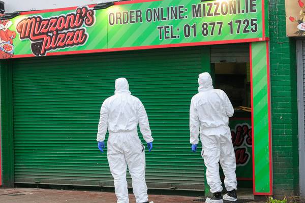 Two staff hospitalised after shooting in Dublin takeaway