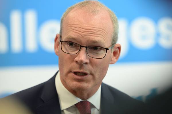 Coveney says Johnson's Brexit is 'less compatible' with open Border