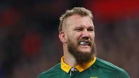 Munster’s RG Snyman to undergo surgery in South Africa after another injury setback 