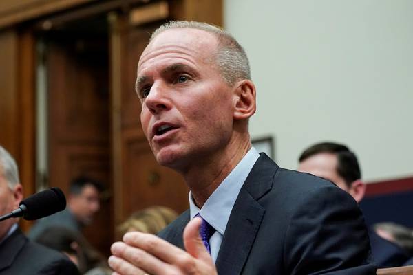 Boeing ousts Muilenburg as CEO as 737 Max crisis deepens