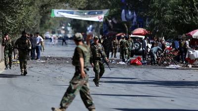 At least 48 killed in Afghanistan bombs on deadliest day since peace deal’s demise