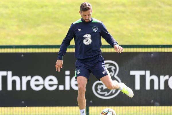 Conor Hourihane stays focused on goal with Republic of Ireland