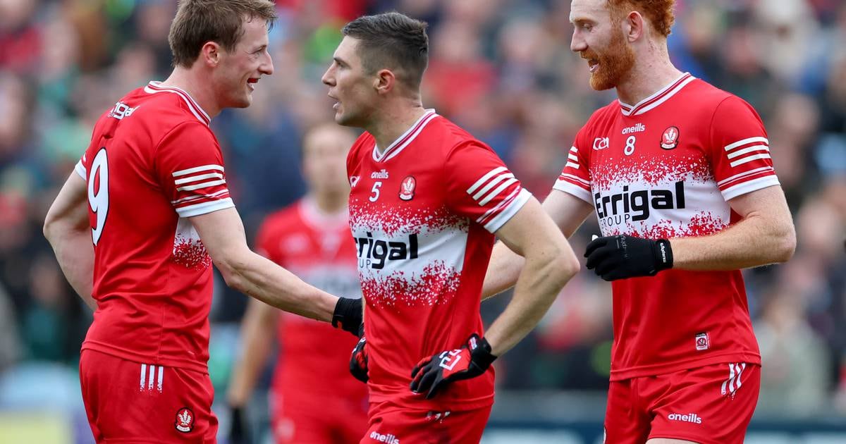 Michael Murphy: Derry back from the brink and will believe they can beat Kerry