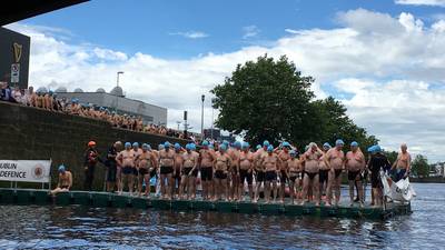 Record numbers take part in 97th the Liffey Swim