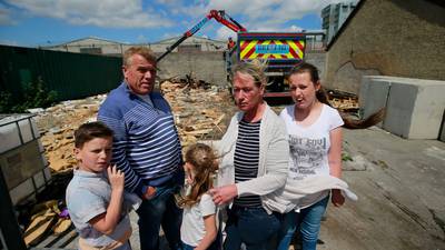 Traveller family accuses Dublin City Council of destroying home