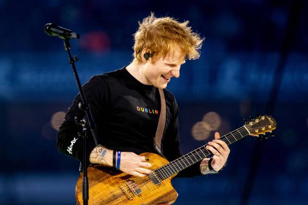 Ed Sheeran live at Croke Park: ‘Nothing beats Saturday night in Croker does it?’