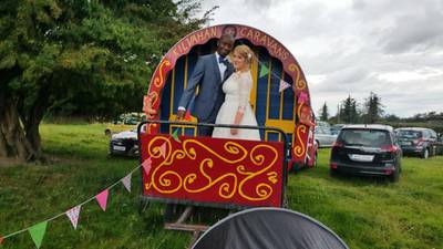 Our Wedding Story: from Galway and Lesotho to  a teepee in Laois