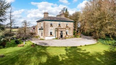 Former Georgian rectory with walled garden and tennis court near Mullingar for €825,000