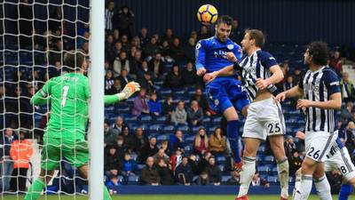Leicester put four past West Brom at The Hawthorns