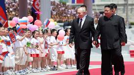 North Korea: Kim pledges ‘unconditional support’ for Russia’s Ukraine war during Putin visit