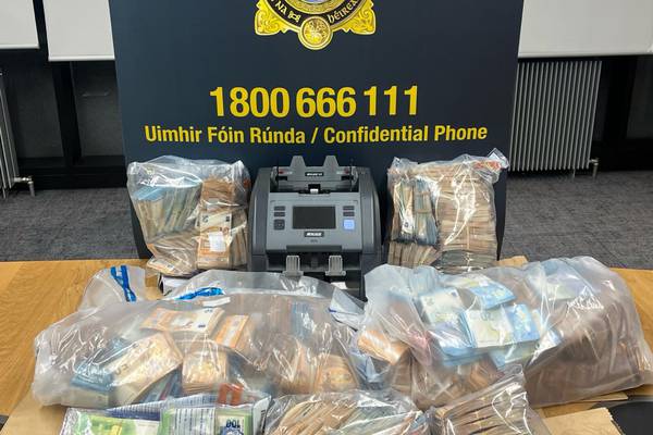 Gardaí dismantle Eastern European drugs gang’s money laundering operation