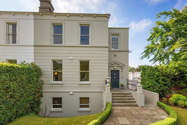 Fine, 19th-century home with private park access in Monkstown for €2.95m
