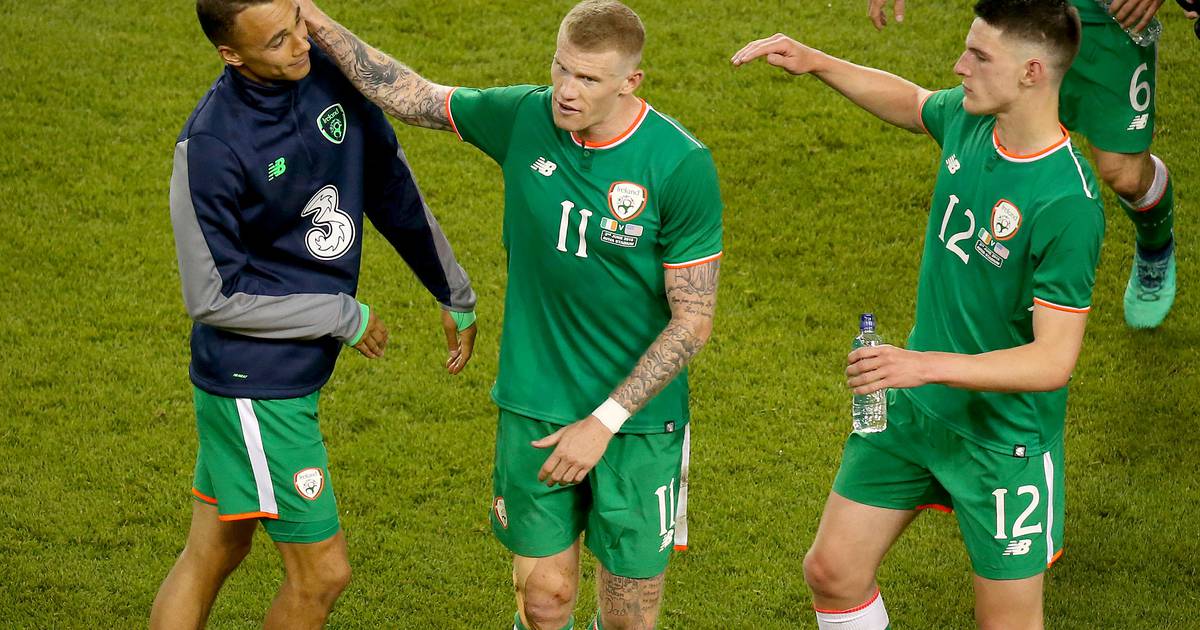 ‘It might be a bit of bitterness towards me’ – Declan Rice responds to criticism from James McClean