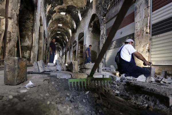 Politics stymies reconstruction of ancient souq in Homs