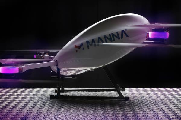 Drone start-up Manna becomes first to apply for EU operator’s licence
