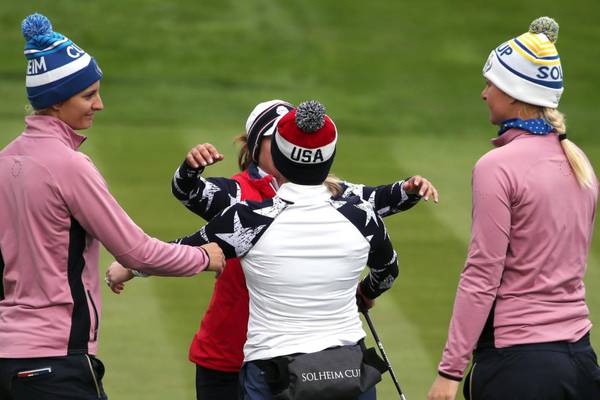 Europe and United States all square going into Sunday singles at Solheim Cup