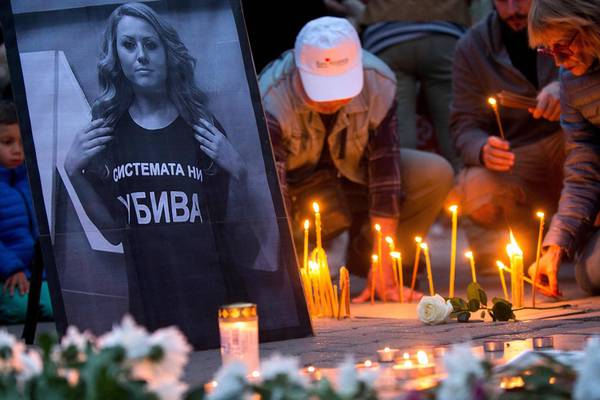 Bulgaria urged to swiftly investigate journalist’s killing