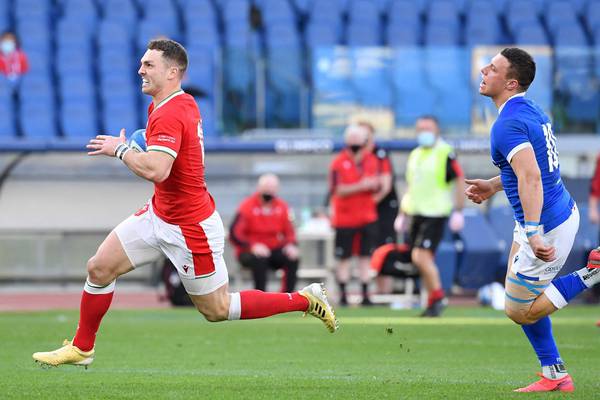 Wales secure bonus-point against Italy after just 30 minutes