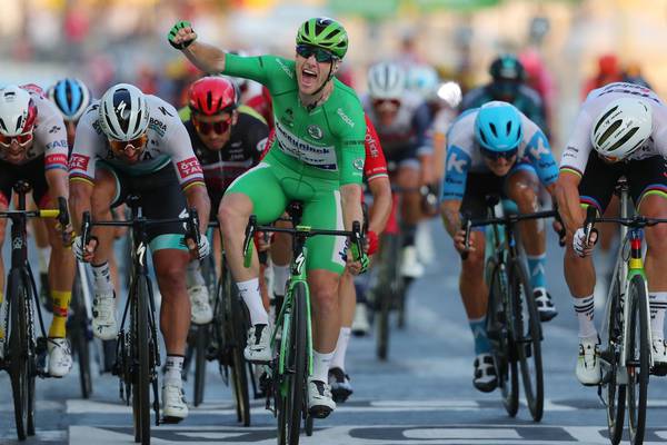 Green machine Sam Bennett crowns Tour de France success with Paris stage win