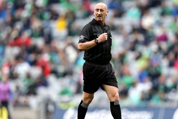 Seán Moran: A little respect for referees will go a long way