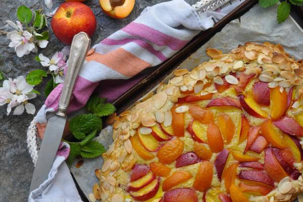 This seasonal stone fruit tart will rock your world