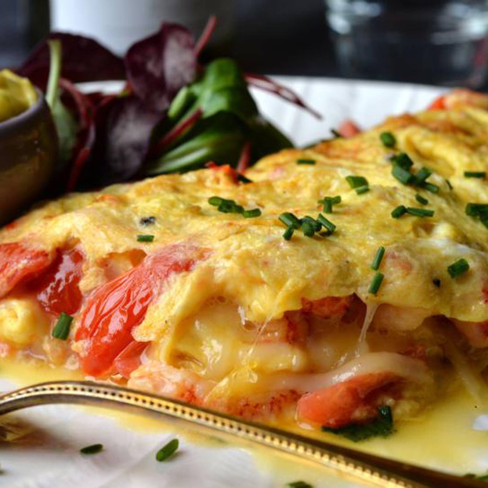 Lobster omelette recipe