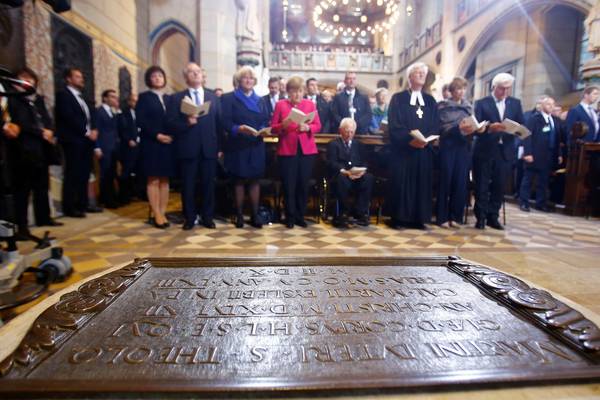 Merkel warns on abuse of religious freedom at Reformation event
