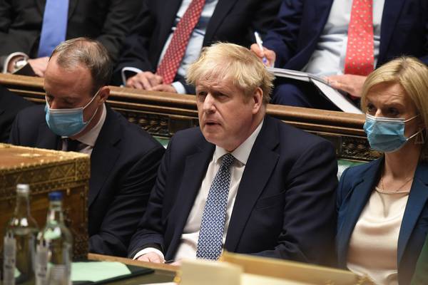 Irish Times view on Boris Johnson’s mea culpa: apology – of sorts – buys time