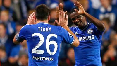 Normal service resumed as Eto’o shows Chelsea the way