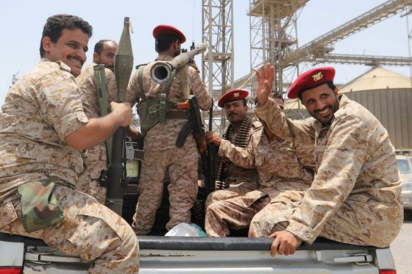 Houthi withdrawal from ports going to plan