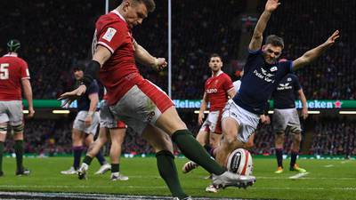 Biggar steps into the limelight to land late winning drop goal for Wales