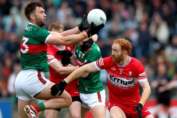 Tactical breakdown: Derry pin back Mayo’s forwards to blunt their attacking threat