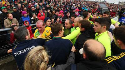 Donegal and Tyrone expected to appeal sanctions over  half-time scuffle