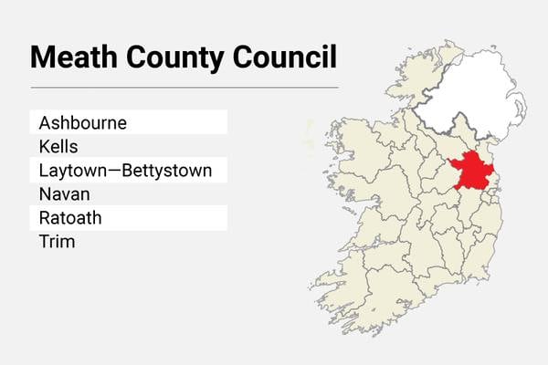 Local Elections: Meath County Council candidate list 
