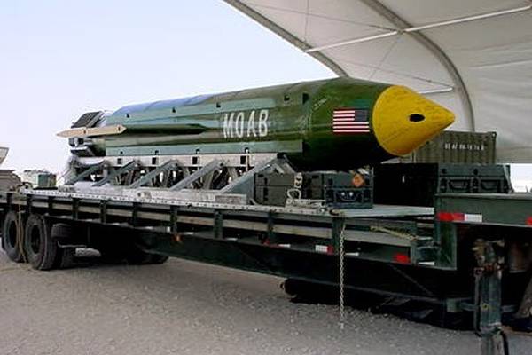 US drops ‘mother of all bombs’ on Isis target in Afghanistan