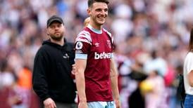 Declan Rice in line for one grand final farewell with West Ham