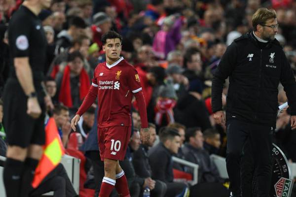 Klopp let Coutinho go as he could not be sure of his commitment