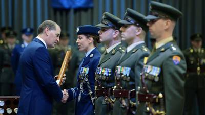 Twenty-four new Defence Forces officers commissioned in Dublin Castle
