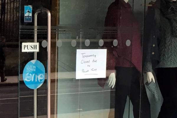 ‘The entire lunch rush was gone’: Dublin traders react to power outage