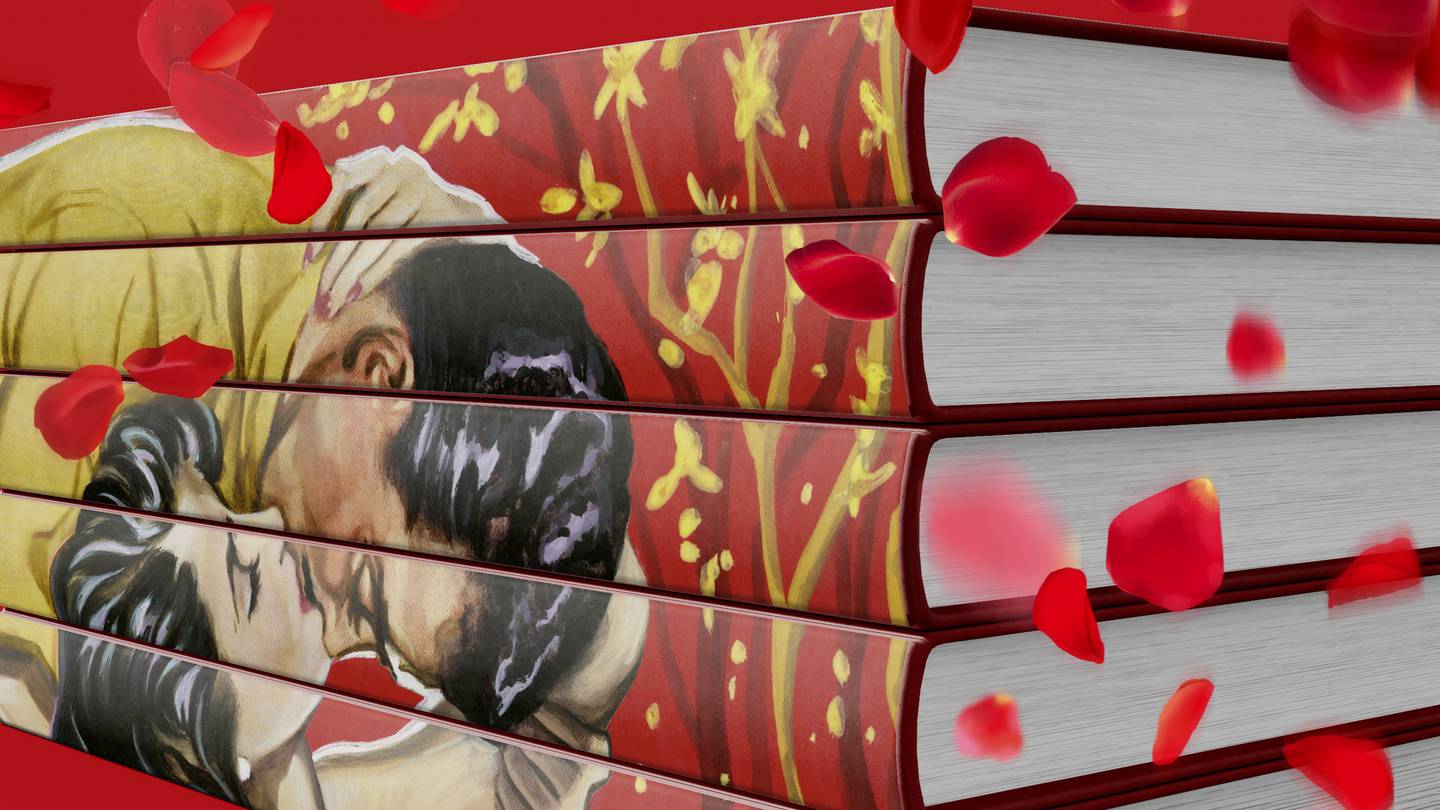Romance novels. Illustration: Getty Images/Cathal O'Gara