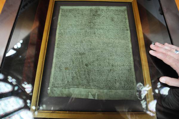 Man arrested on suspicion of trying to steal Magna Carta