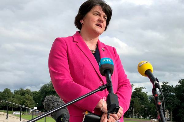 Arlene Foster insists there is no threat to her DUP leadership