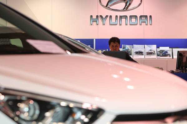 New car sales down 2% as Hyundai holds its lead