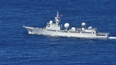 Australia says Chinese naval vessel sailing off its western coast an ‘act of aggression’