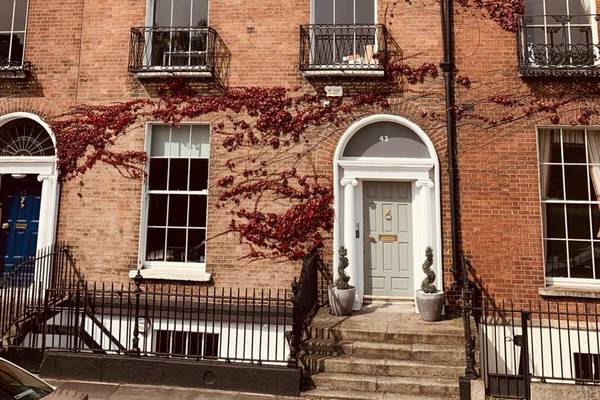 Fitzwilliam Square property offers keys to the private garden for €3.75m