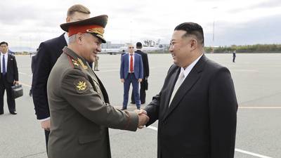 North Korea’s Kim Jong-un heads home after Russia visit 