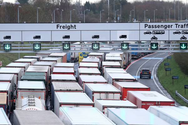 Covid-19: Government to help Irish truckers stranded at UK ports, says Coveney