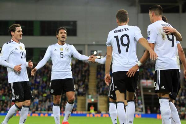 Northern Ireland made to wait as Germany cruise to victory