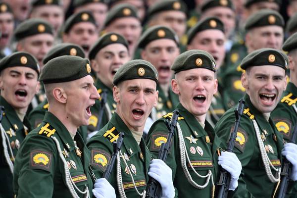 Putin tells second World War Victory Day event ‘West was preparing to invade’ homeland